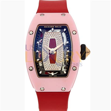 richard mille pink band|richard mille pink strap.